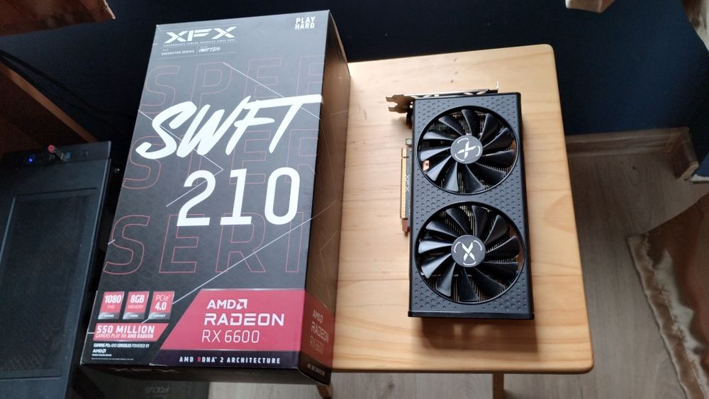 Видео карта AMD RX 6600 8GB - XFX SWFT 210