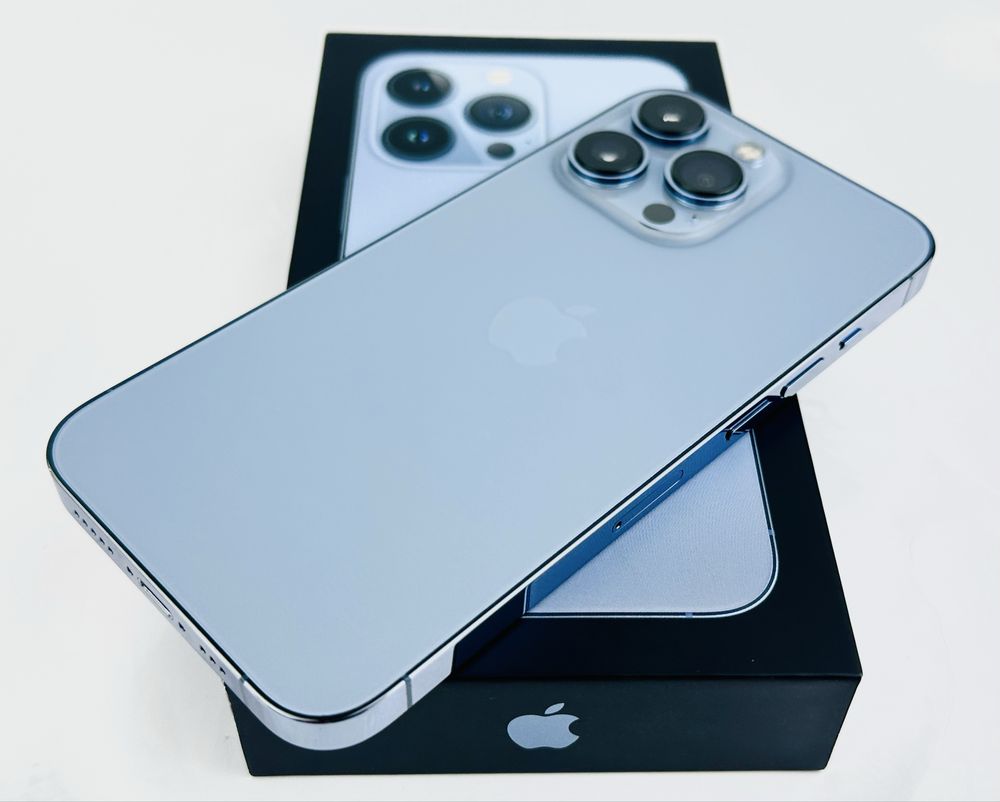 Apple iPhone 13 Pro 128GB Sierra Blue 100% Батерия! Гаранция!