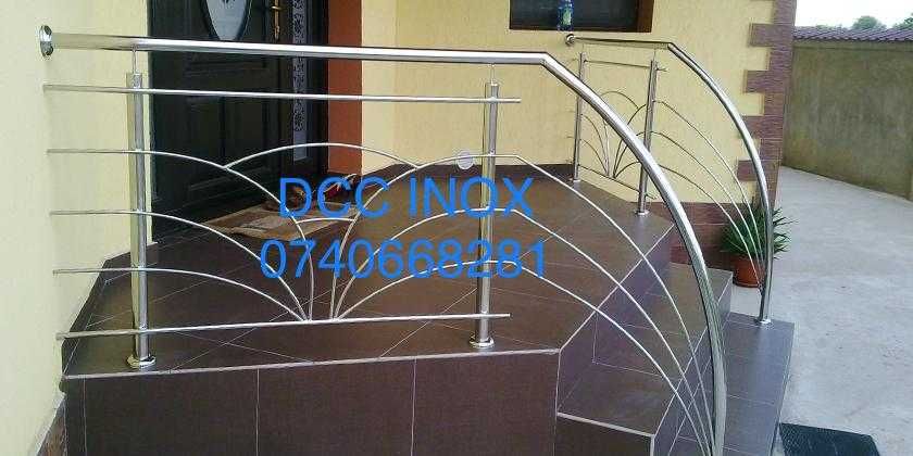 balustrade inox, copertine inox, porti si garduri inox
