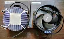 Cooler procesor Intel LGA 115x 1700 AMD AM4 Wraith backplate AM4 metal
