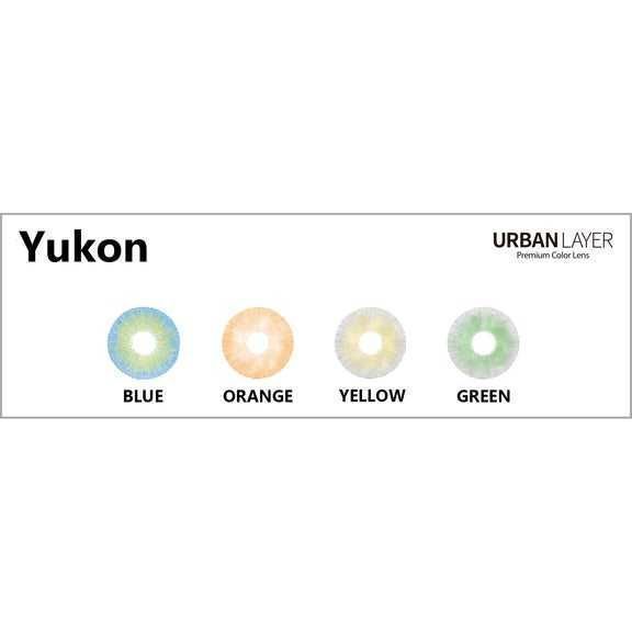 Yukon - lentile de contact colorate anuale, pachet complet