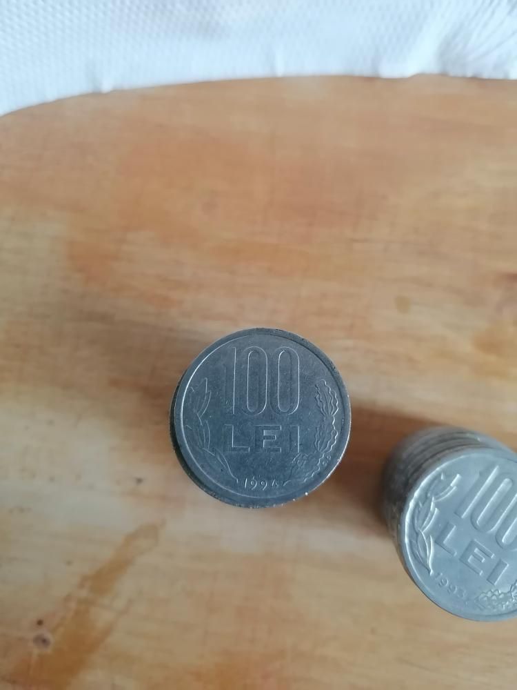 Monede vechi de 100 lei