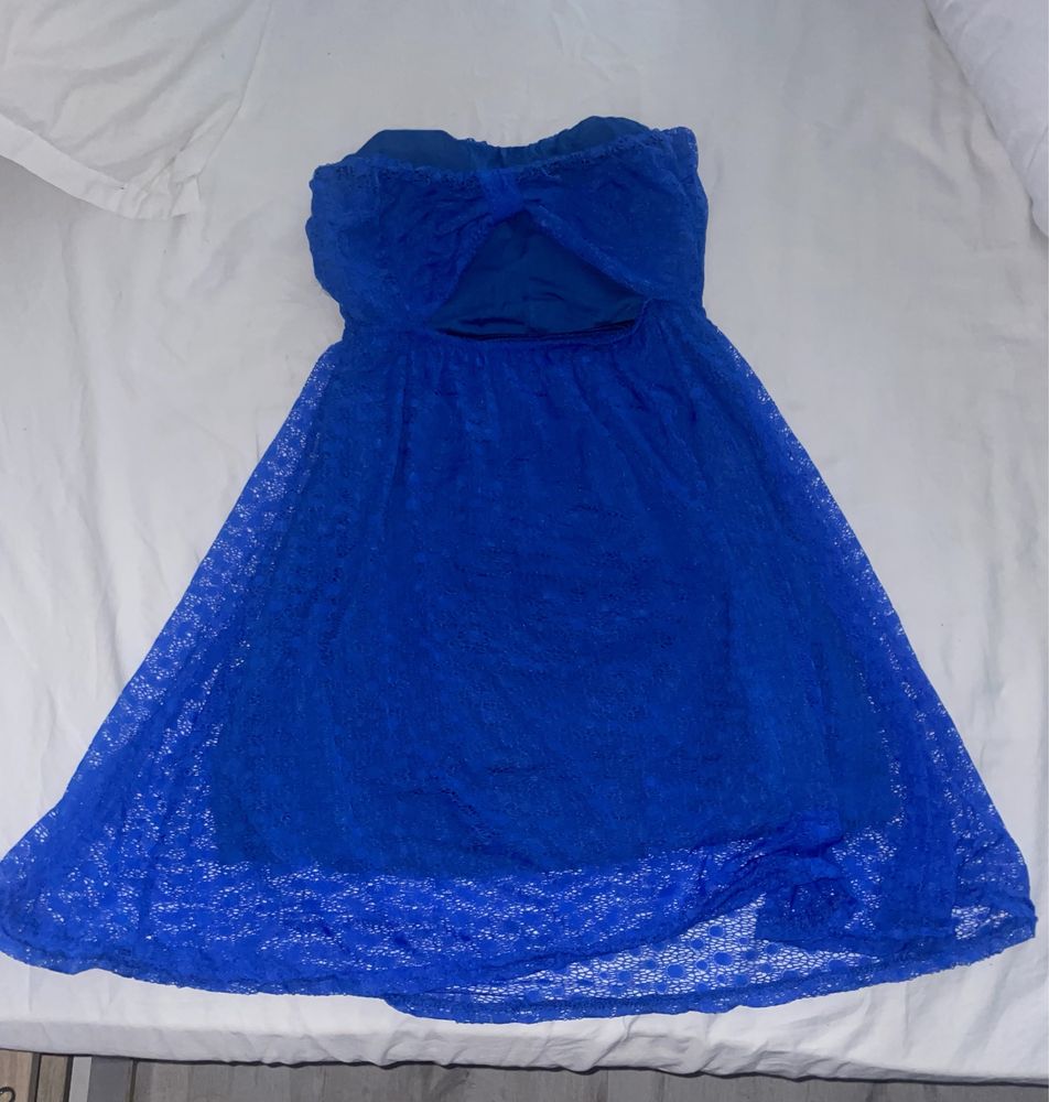 Лятна синя рокля