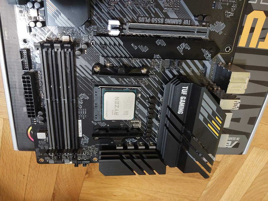 AMD Ryzen 5 5600 + Asus TUF B550 Plus