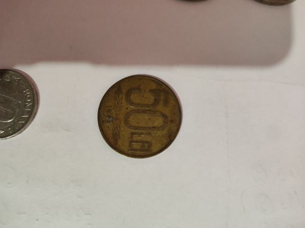 Moneda 50 lei veche din 1992