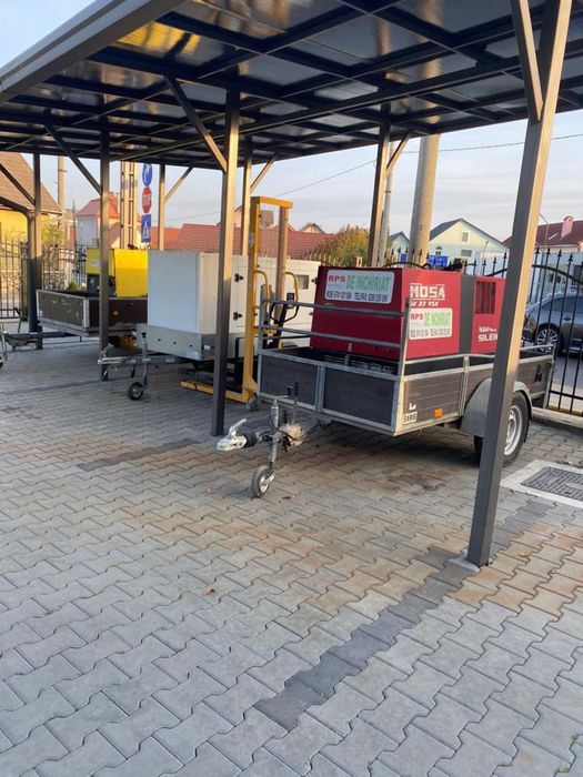 Generator de curent trifazic diesel pompa tencuit