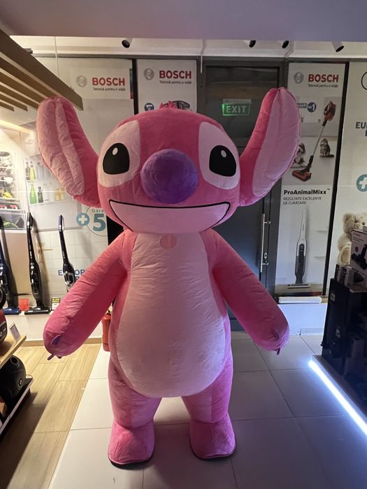 Mascota gonflabila stick roz 2.60 m