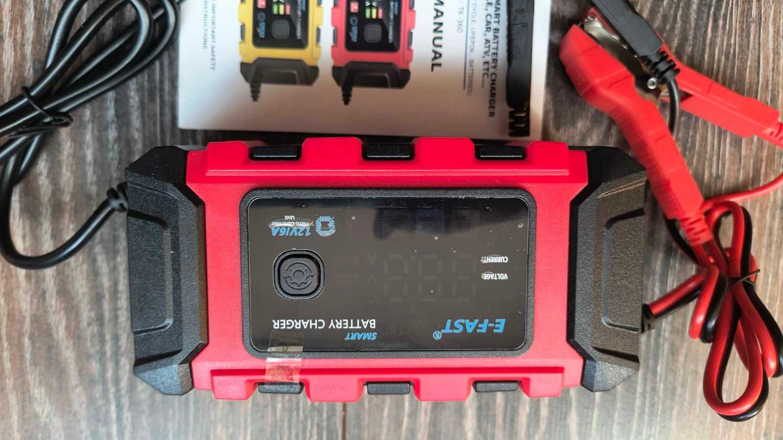 зарядно устройство за акумулатор на автомобил 12V 6A