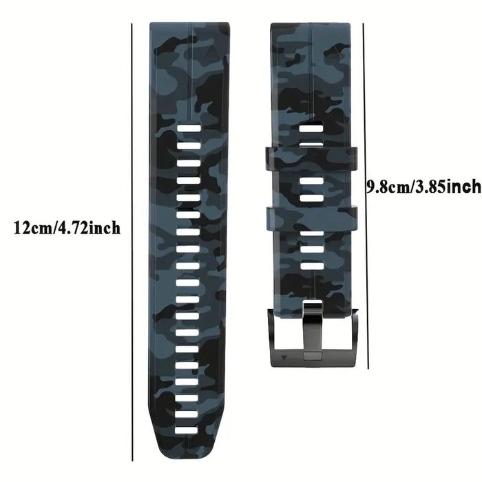 Vand bratari camuflaj pentru ceasuri Garmin