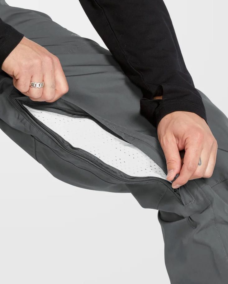 Сноуборд панталон VOLCOM  DUA GORE-TEX trousers charcoal