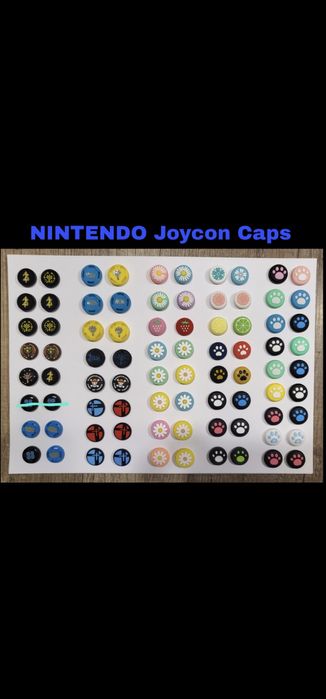 Capace joycon caps pt Nintendo