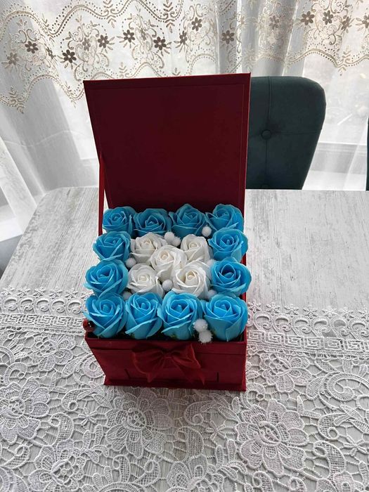 Aranjamente din flori de sapun