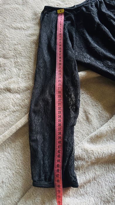 Bluza negra din dantelă, mărimea M