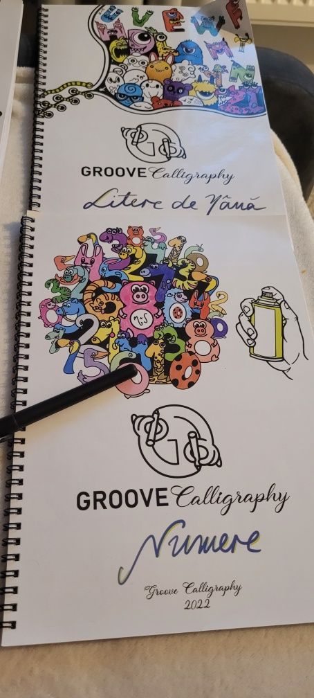 Caiete Groove Calligraphy