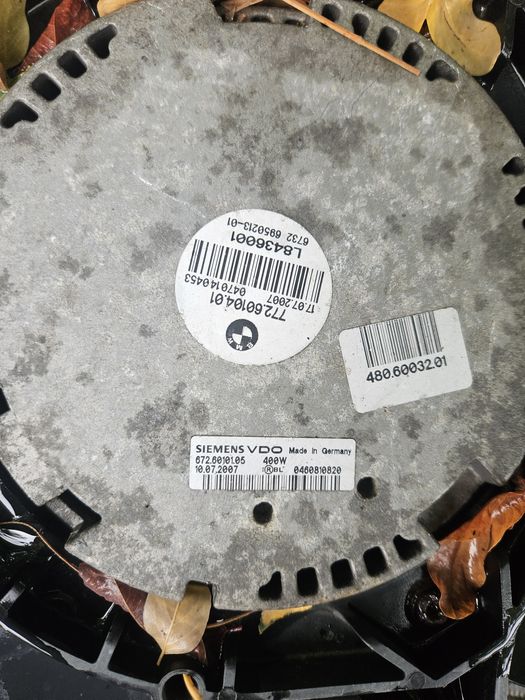 Electroventilator gmv bmw e60 e61 520 525 530 d