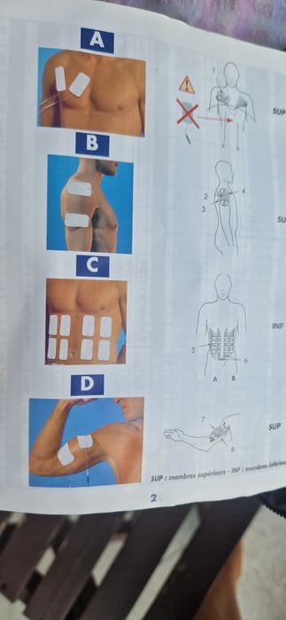 SPORT ELEC Toate grupele de muschi Aparat tonifiere musculara electric