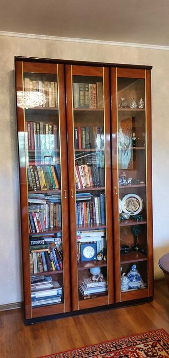 Шкаф книжный и тумба для телевизора