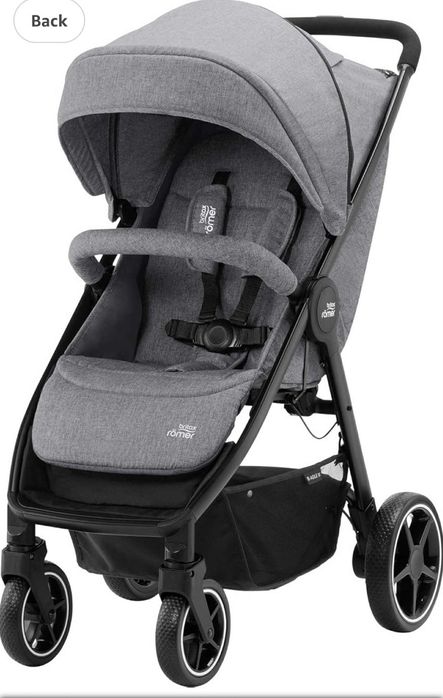 Britax Römer B-Agile M Pushchair Birth to 4Y (22 kg) Elephant Grey