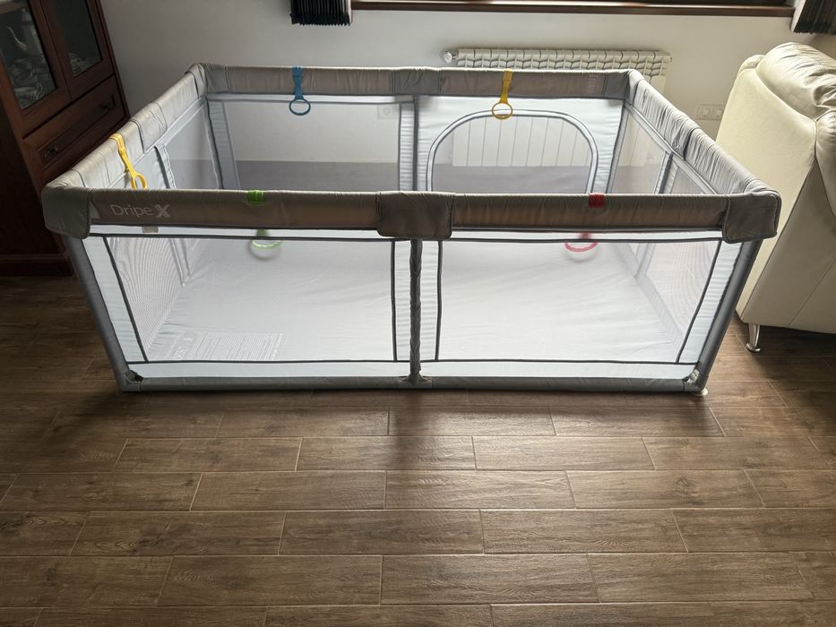 Детска кошара за игра DripeX – 180×120×70 см, стабилен и безопасен