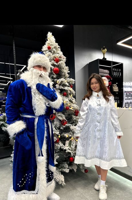 Прокат костюмов Деда Мороза и Снегурочки.12000тг/сут. за 2 костюма