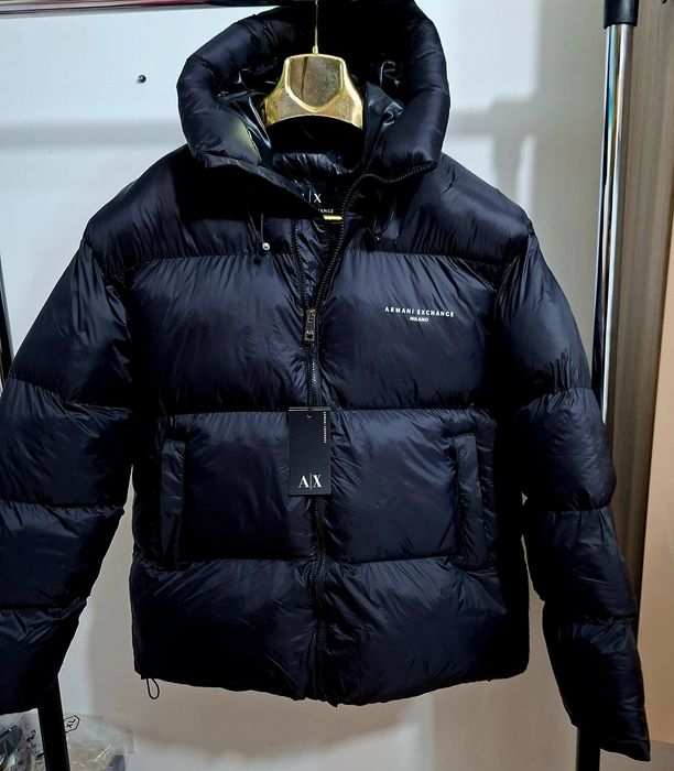 Geaca Armani Exchange umplutura puf import Portugalia