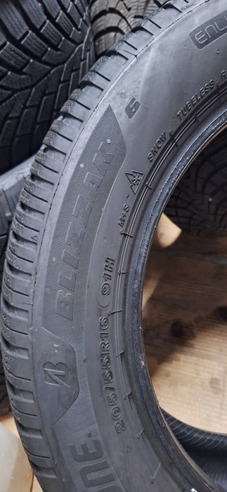 DOT 2024! 2бр 205 55 16 Bridgestone enliten blizzak 6