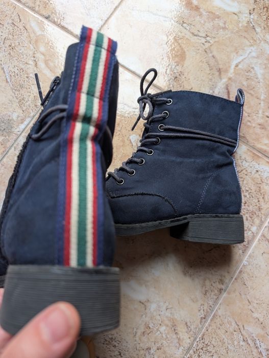 Боти тъмносини 36 за тийнейджърка