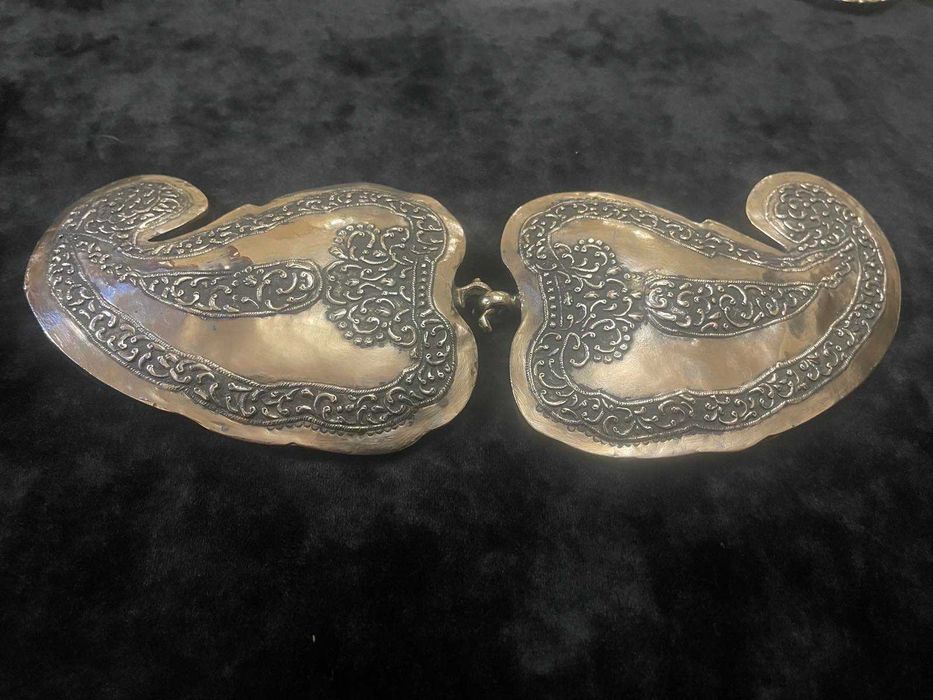 Изключително Рядка Сребърна автентична пафта колекционерска