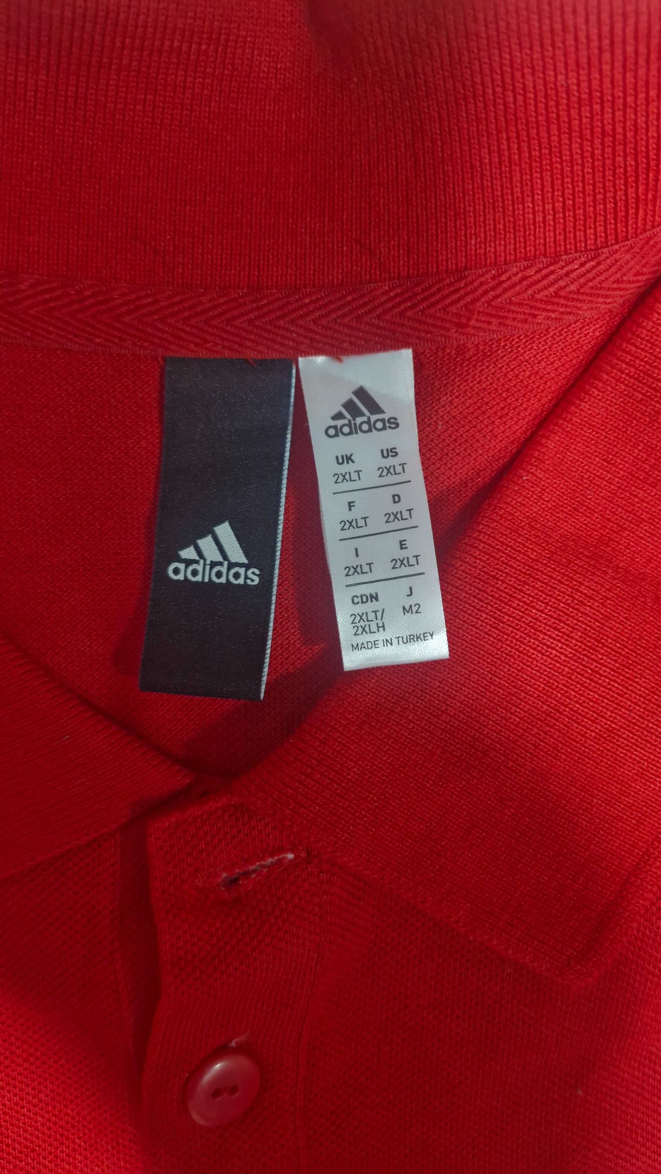Tricou Bayern Munchen polo Adidas original marimea 2XL
