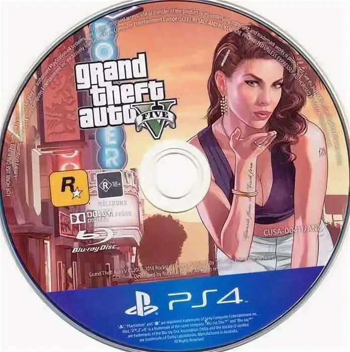 диск гта 5.      Ps4