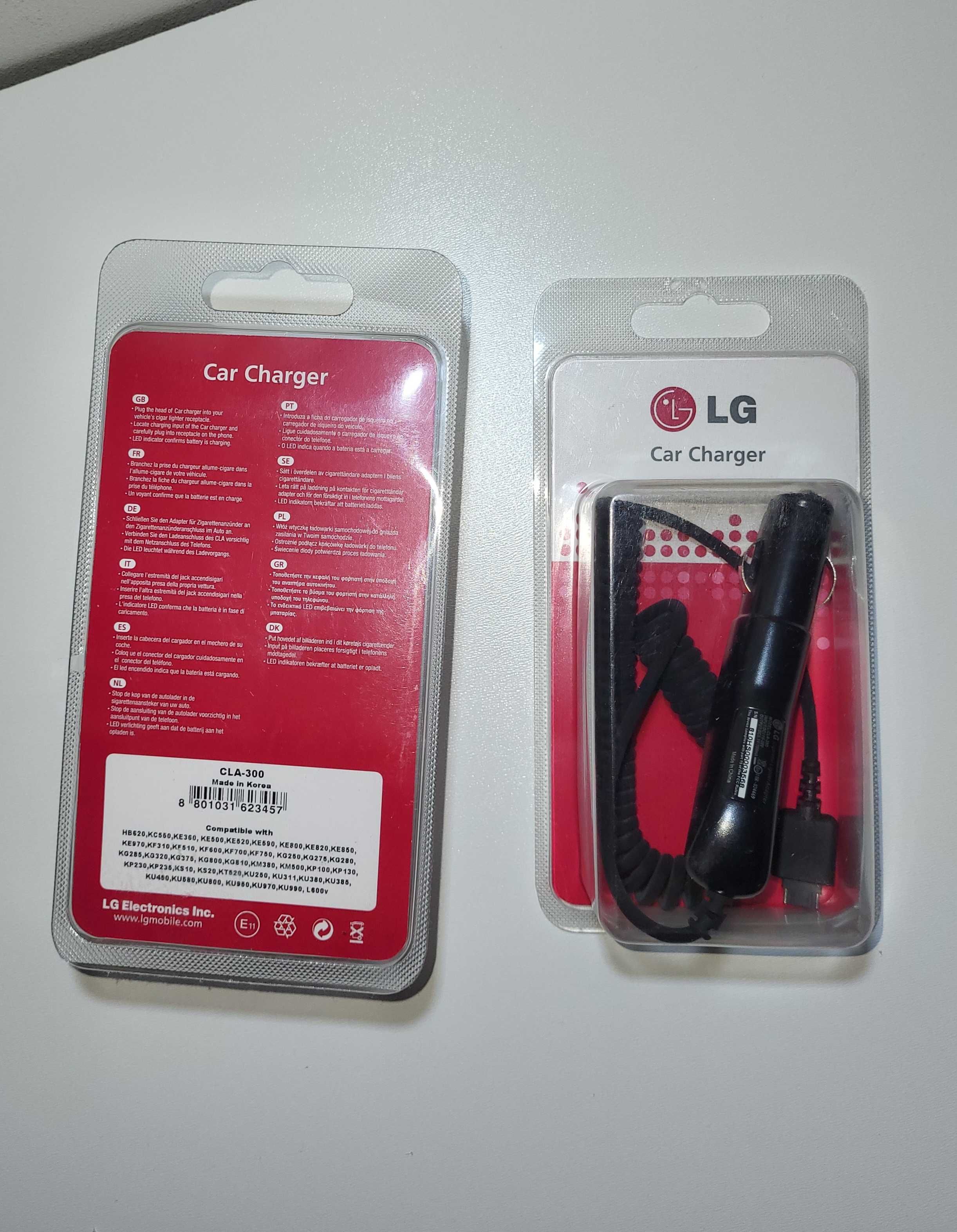 2 Incarcatoare auto telefon LG CLA-300