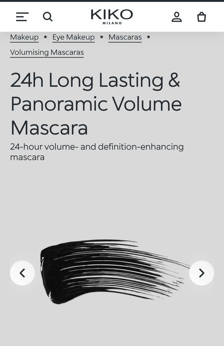 KIKO Milano Panoramic Volume спирала