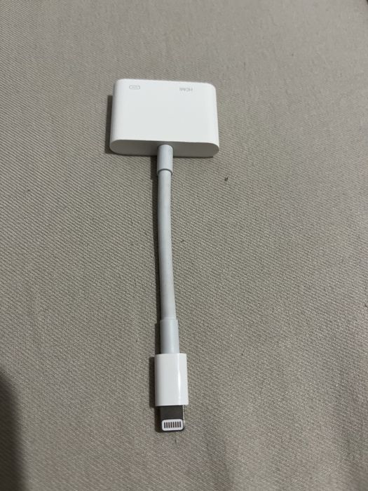 Adaptor original Apple A1438 MW2P3ZM/A, Lightning la HDMI, Digital AV