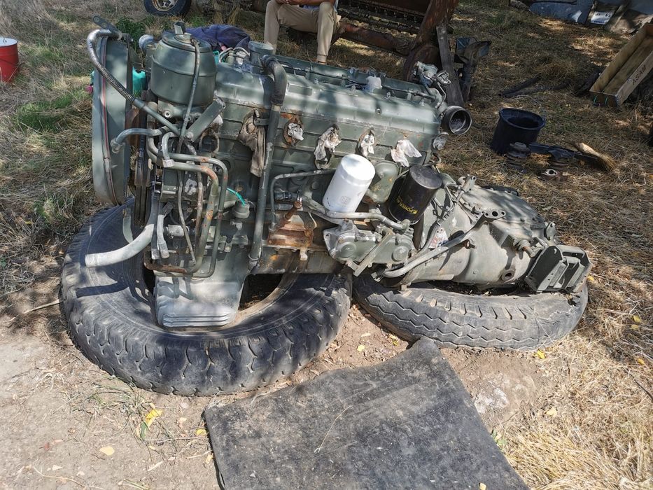 Motor in 4 cilindri cu grup de Fiat,