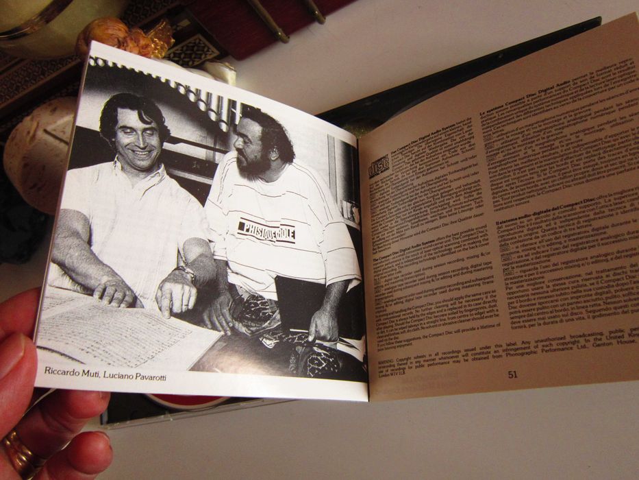 cadou inedit R.Muti Messa Da Requiem Verdi -Pavarotti Germany 1987