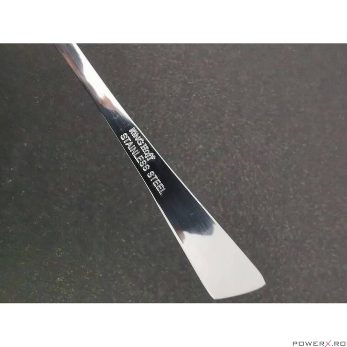 Set 6 linguri, inox lucios, gri, Kinghoff