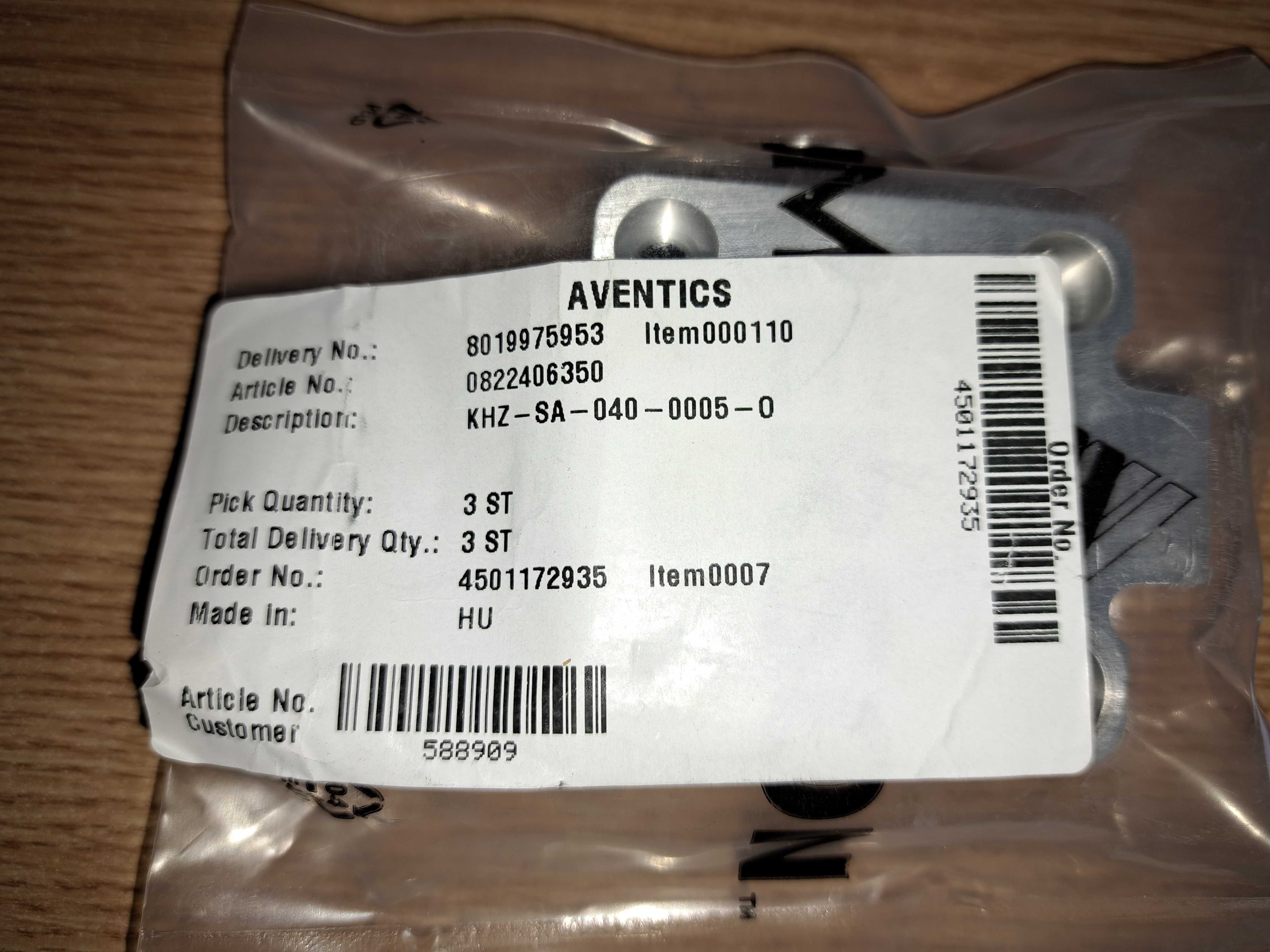 Cilindru pneumatic Aventics  0822406350
