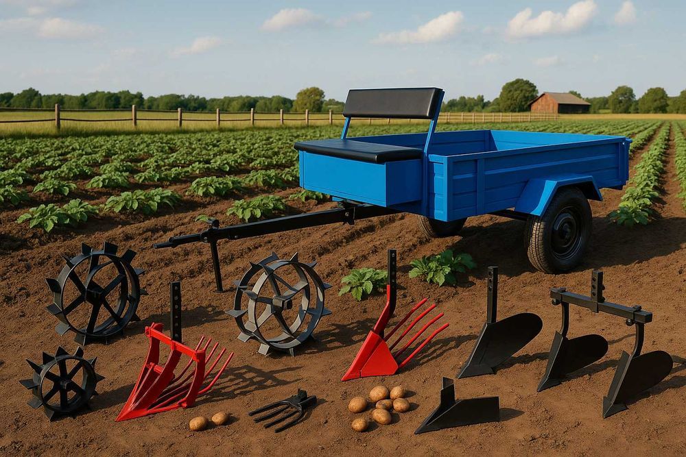 Навесное оборудование для мотоблока и культиватора в АССОРТИМЕНТЕ