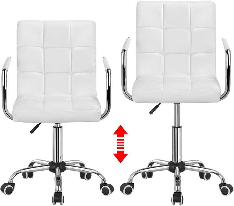 Въртящ се фотьойл с регулируема височина