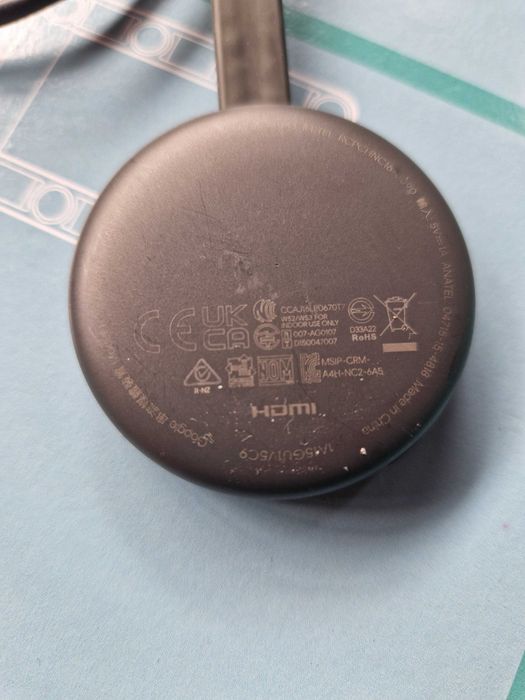 Chromecast Google 3rd Gen. Full HD, WI-FI