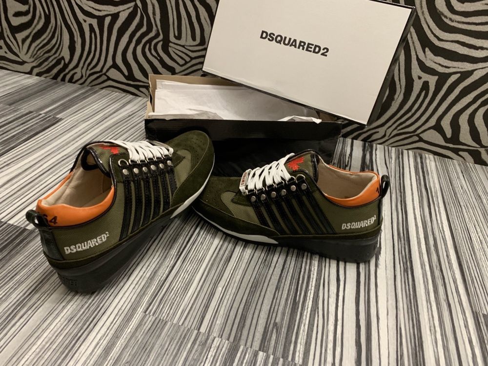 Adidasi Dsquared:piele naturala/poze REALE/ Marimi 40- 44 ! Model bărb