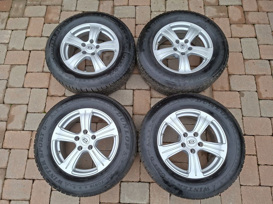 Roti kia sportage 215/70/16 iarna DUNLOP