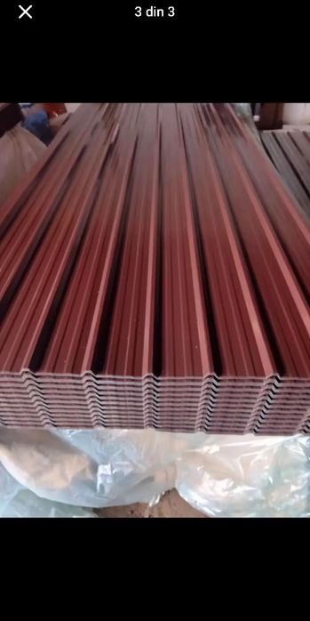 Vând tabla cutata colorat grosime 02 03 04 transport gratuit 0737,9689