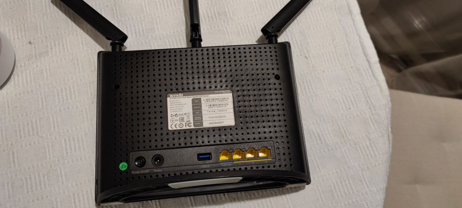 Router wireless Tenda ac15 1900Mbps