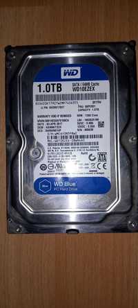 Hard Disk 1TB 7200rpm 64MB SATA3, Western Digital Blue WD10EZEX