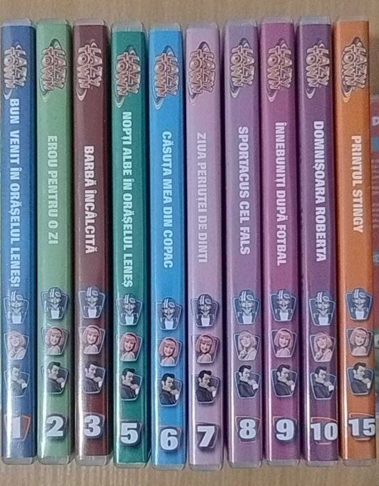 Set DVD-uri Orășelul Leneș