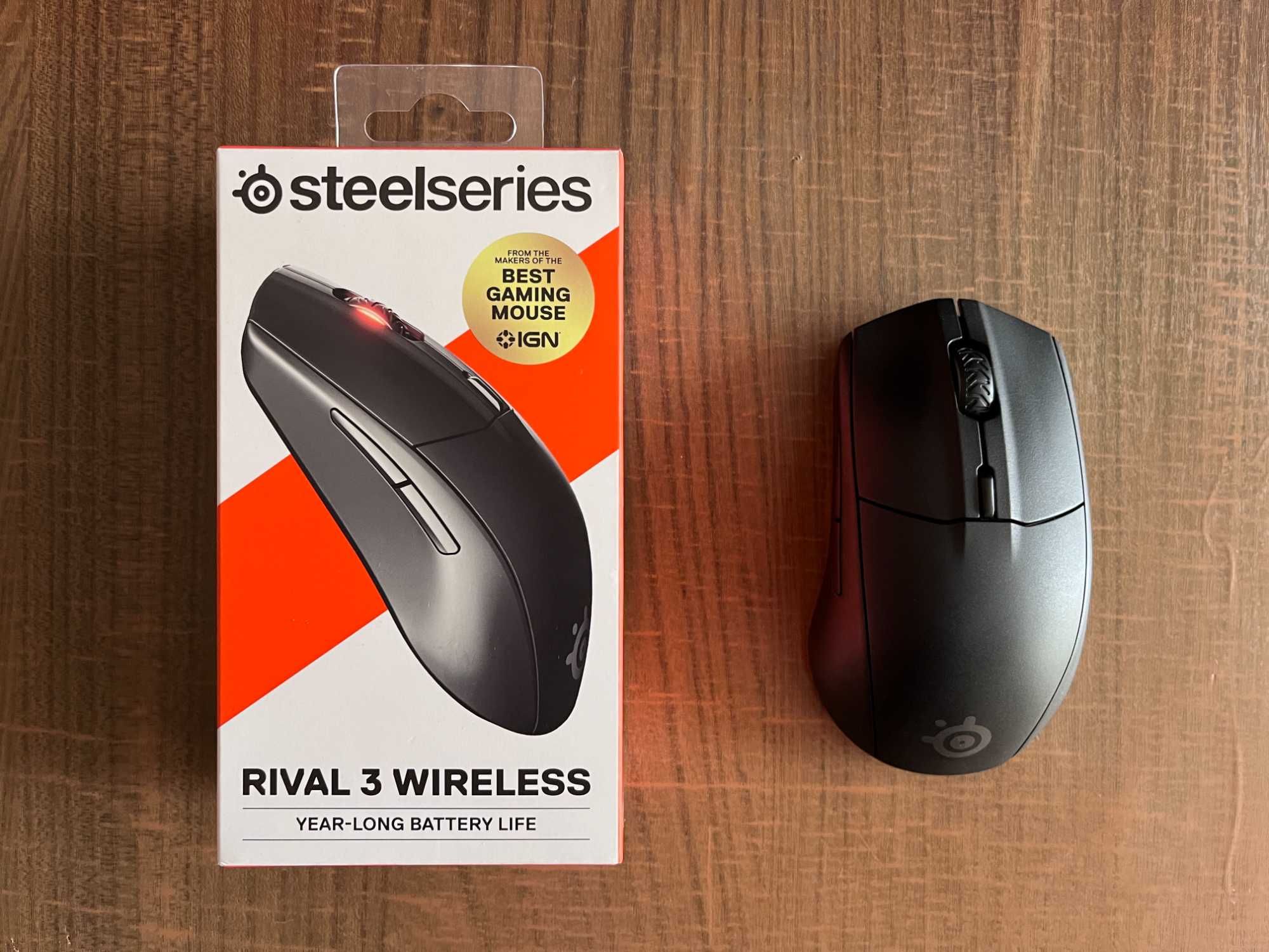 Мишка SteelSeries Rival 3 Wireless + гаранция