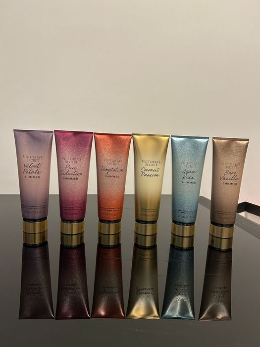 Crema si spray Victoria's Secret cu sclipici