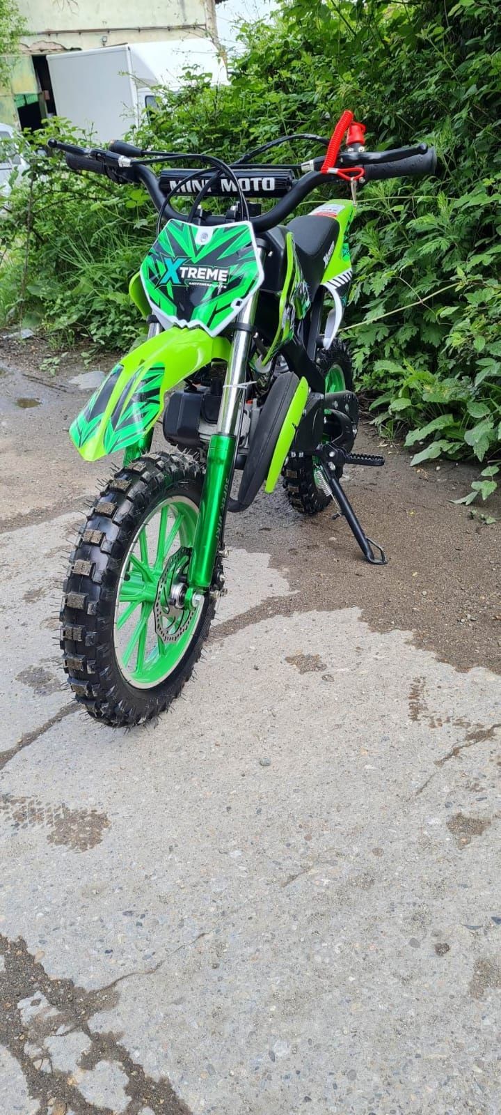 Motocross motoretă Cross Pocket Bike pentru copii cu motor pe benzina