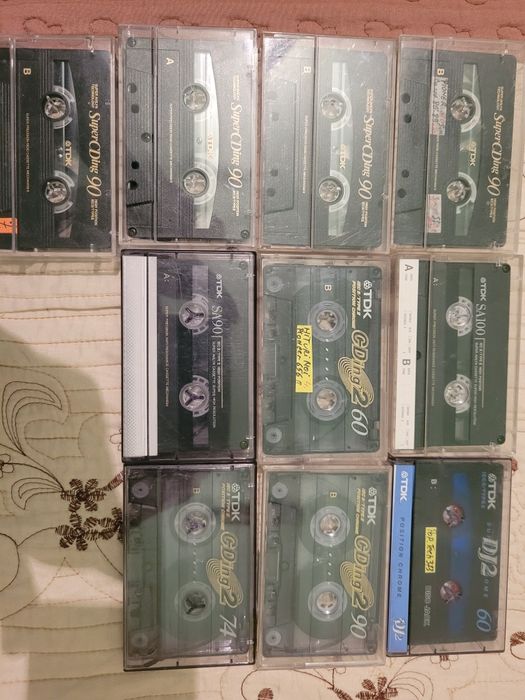 Casete TDK 90min Type ll Crome